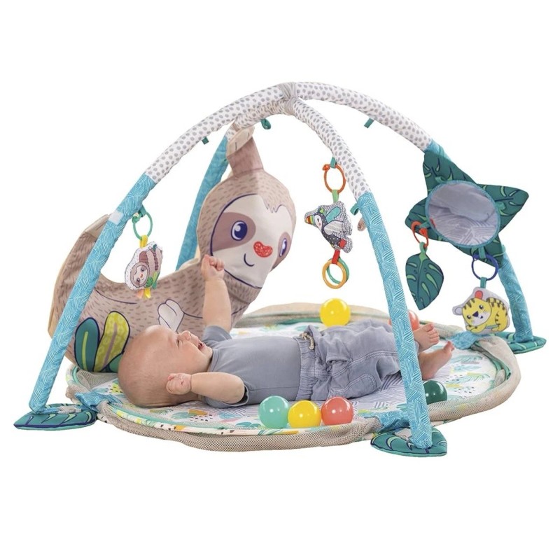 Infantino 4-in-1 Baby Activity Gym and Ball Pit Sloth Jumbo
