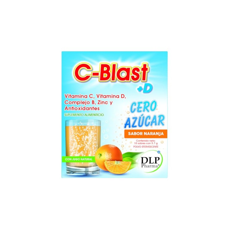 Vitamina C, Vitamina D, Complejo B, Zinc y Antioxidantes Polvo