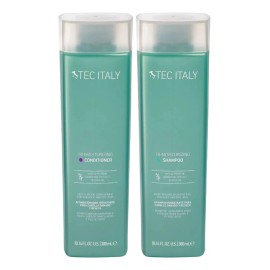 Kit Shampoo Y Acondicionador Para Restaurar El Cabello Dañado Tec Italy Hi-moisturizing 300ml
