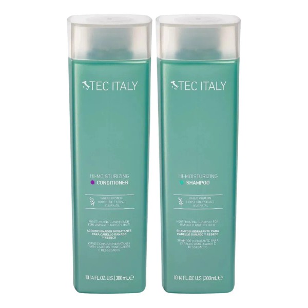 Kit Shampoo Y Acondicionador Para Restaurar El Cabello Dañado Tec