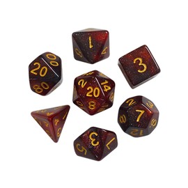 SWYSGS DND Polyhedral Dice Set for D&D RPG MTG Role Playing Table Games