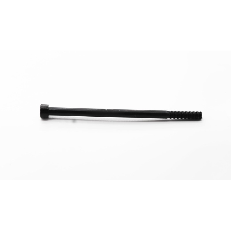 6 Pieces M6 x 120mm Socket Head Screw, Black,Part Threaded,
