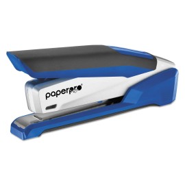 PaperPro Blue Stapler PaperPro Bostitch One Finger Technology 28 Sheet Capacity