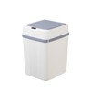 Trash Can 12L Smart Sensor Stable Dealing Cover Simple Style