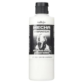 Vallejo Mecha Satin Varnish 200ml Painting Accessories