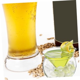 ABOOFAN Caviar Serving Set Caviar Martini Glasses Stemless Drinks Holder Chiller Shrimp Cocktail Martinis Cocktails Dish Ice Chilled Bowl for Martini Ice Cream