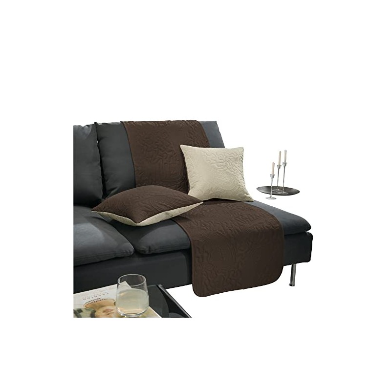Erwin Müller Armchair and Sofa Protector Dark Brown Size 100