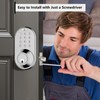Keyless Entry Keypad Door Lock - Upgraded Smart Electronic Digital