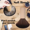Turntable Vinyl Record Brush, Anti-Static Dust Record Cleaning Brush for
