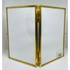 Tizo 4" X 6" Brass Photo Frames Double Self Standing,