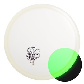 Yikun Glow Disc Golf Disc Stable Discs Golf Midrange 165-175g Remix Disc Golf Midrange for Outdoor Sports Games