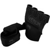 Venum Unisex Kontact Gel Hand Wraps, Black/Black, Unique EU