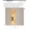 Ivanees Modern Attractive Wall Sconce 7W GU10 with Frosted Glass