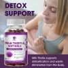 LUKAREE Liver Cleanse Detox Milk Thistle Extracts Silymarin, Artichoke, Dandelion,