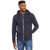 A. Salvarini AS292 Men's Hooded Sweater, Jacket - navy, size: