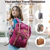 SharkByte TSA Suitcase Locks - 3-Dial Security Travel Combination Padlock,