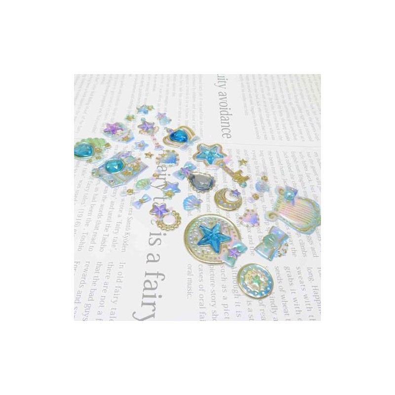 Kamio Japan Seal Shukuron Seal Aquamarine 228135