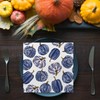 Generic AnyDesign 80Pcs Fall Pumpkin Napkins Chinoiserie Pumpkin Disposable Napkins