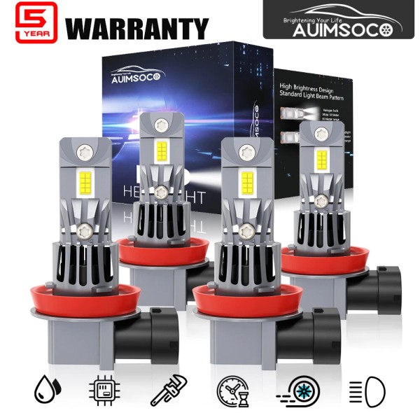 AUIMSOCO Bombillos LED H11 H11 Focos Para Auto Carro Luz