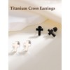 Limerencia Titanium Stud Earrings - Hypoallergenic Earrings for Women Men
