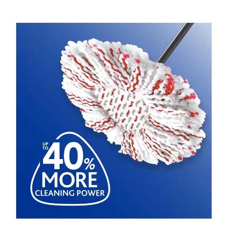 EasyWring Deep Clean Microfiber Spin Mop with Bucket System and