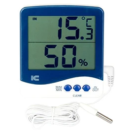 aisi- Digital Best Minimum Hygrometer Thermo 1035 with Alarm – 10 from to 50 °C