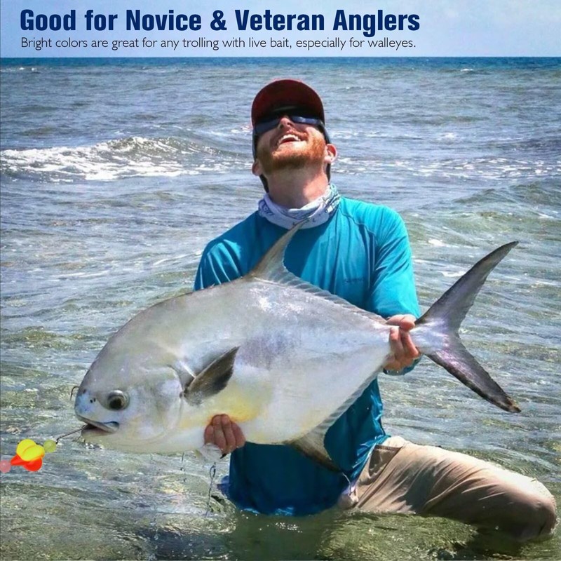 Dovesun Foam Floats Pompano Rigs Fishing Rig Floats Fly Fishing