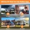 018-546 RV Slide Out Clip Rubber,Door Window Channel Seal Mounts