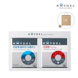 Reidel Supercritical Altige Omega 3 (60 capsules) + CoQ10 100mg (60 capsules) / 레이델 초임계 알티지 오메가3(60캡슐) + 코큐텐100mg(60캡슐)
