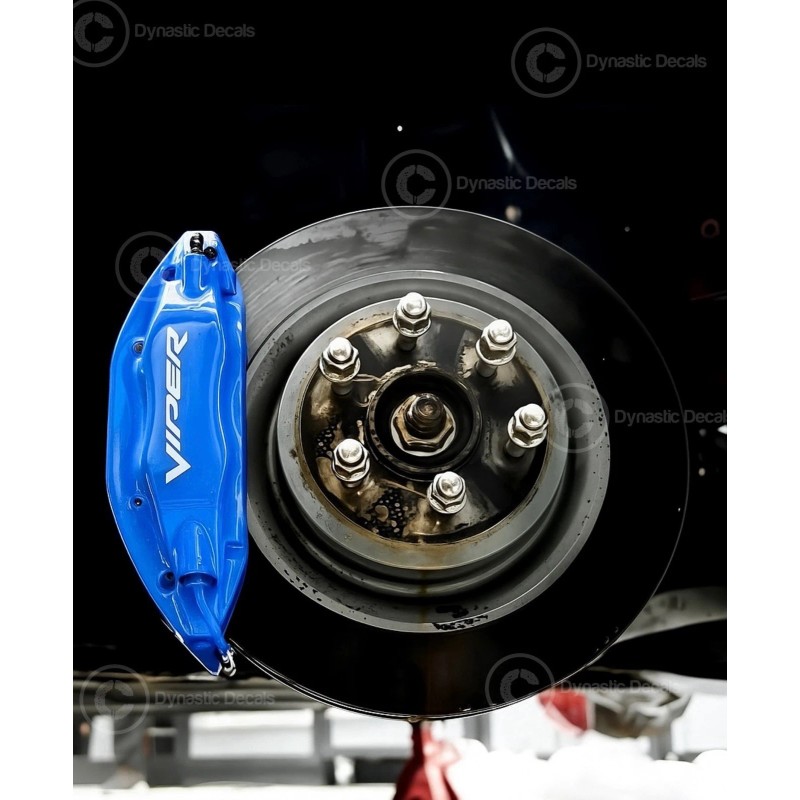 Dynastic Decals Dodge Viper Brake Caliper Decal Set Vinyl Sticker