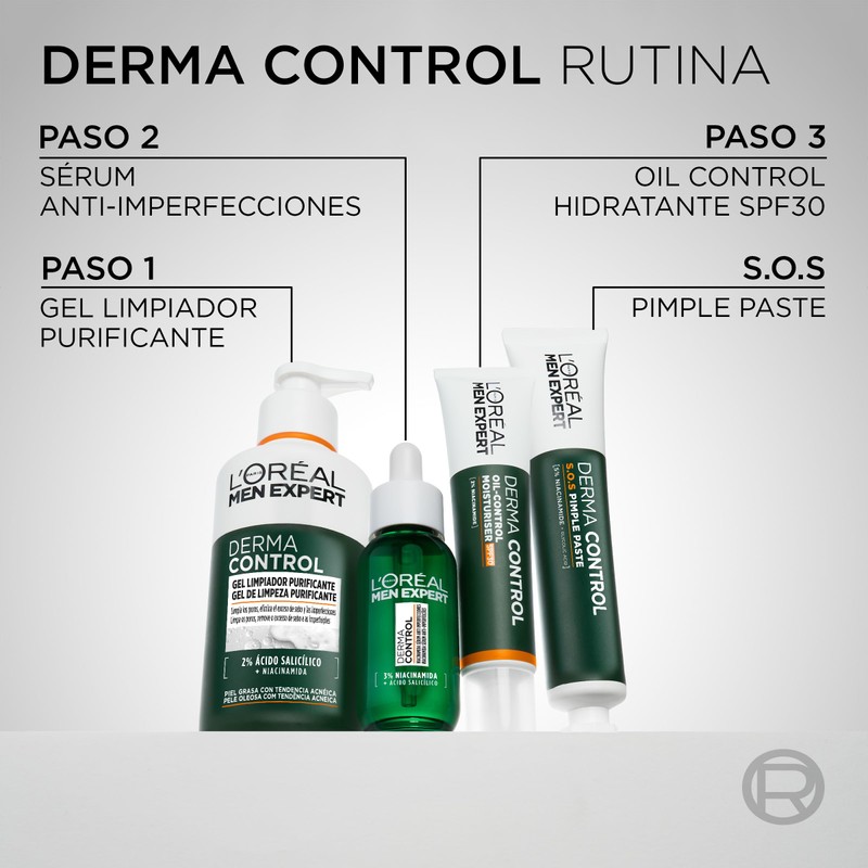 L'Oréal Paris Men Expert Derma Control Serum for Impurities with