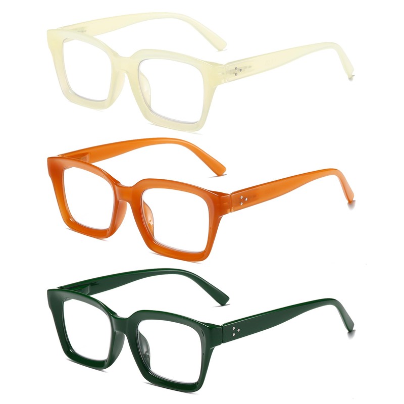 Readers for Women Oprah Style Square Reading Glasses with Spring