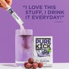 PURE KICK Hydration Singles to Go Drink Mix, Concord Grape,