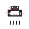 2in Small Butt Hinge Non Mortise Bifold Iron Hinge for