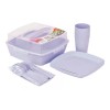 Like Shop Set De Picnic Cocina Porta Platos Cubiertos Y Vasos 32 Pzs
