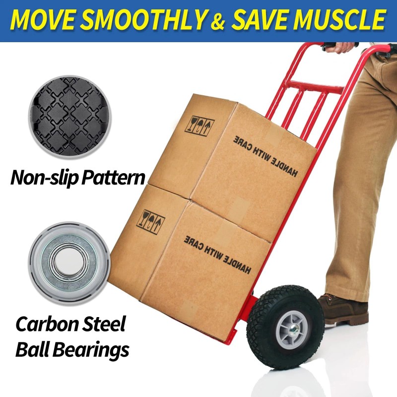 Gicool 10x3.00-4 Flat Free Tire, 10" Heavy Duty Replacement Tire