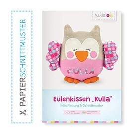 kullaloo Sewing Pattern and Sewing Instructions for Cuddly Toy / Cushion Owl Kulla