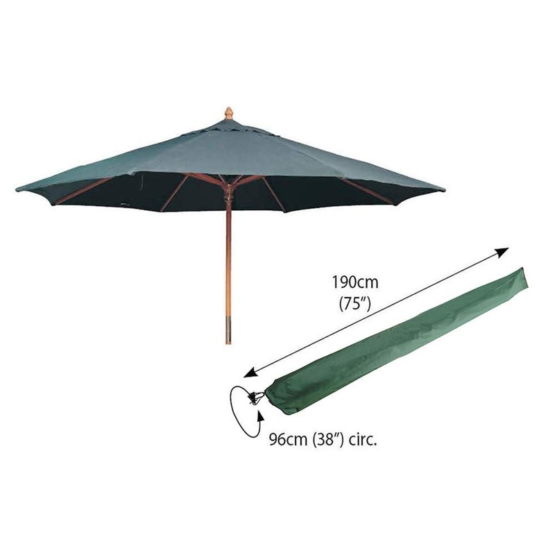 Bosmere Protector 6000 | Garden Parasol Umbrella Cover | L190cm