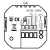 Smart Thermostat 1 Week Programmable LED Display Recessed Round Digital
