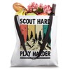 Scout Hard Play Harder Camping Scouting Scouts Tote Bag