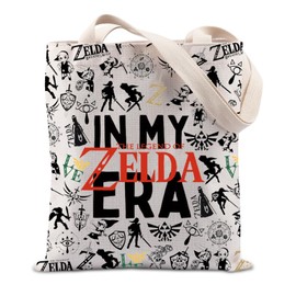 FUNYSO In My Zelda Era Gift Zelda Video Game Player Gift Japan Zelda Video Game Lover Gamer Gift Tote Bag (Zelda Era UK)