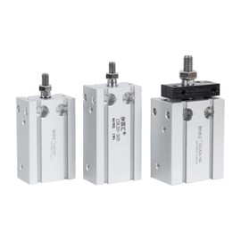QFZFQOLSS Cylinder Small Free Installation Bore Size 20/25 with Magnetic CDU20/25 * 5-10D-15D-20D-25D-30D-40D-50D (Color : CDU20-10D)