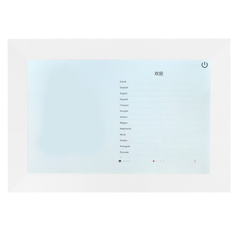 Smart Cloud Digital Photo Frame 10.1 Inch Touch Screen WIFI