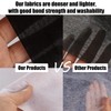Black Fusible Interfacing Fabric - Nonwoven, One Sided Granular Glue