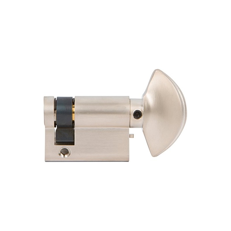 Rockwell Security 90 Degree Solid Brass Euro Profile Half Cylinder