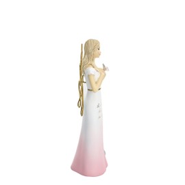 Pavilion Gift Company Believed She Could So She Did-5.5 Inch Collectible Angel Figurine, Pink