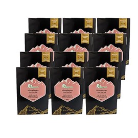 Applewood Signature Himalayan Pink Fine Salt, Premium Quality, 500g. Non-GMO, Kosher & Halal salt for seasoning. (12pk)