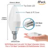 CTKcom LED Candelabra Light Bulbs E14 7W , Equivalent 60
