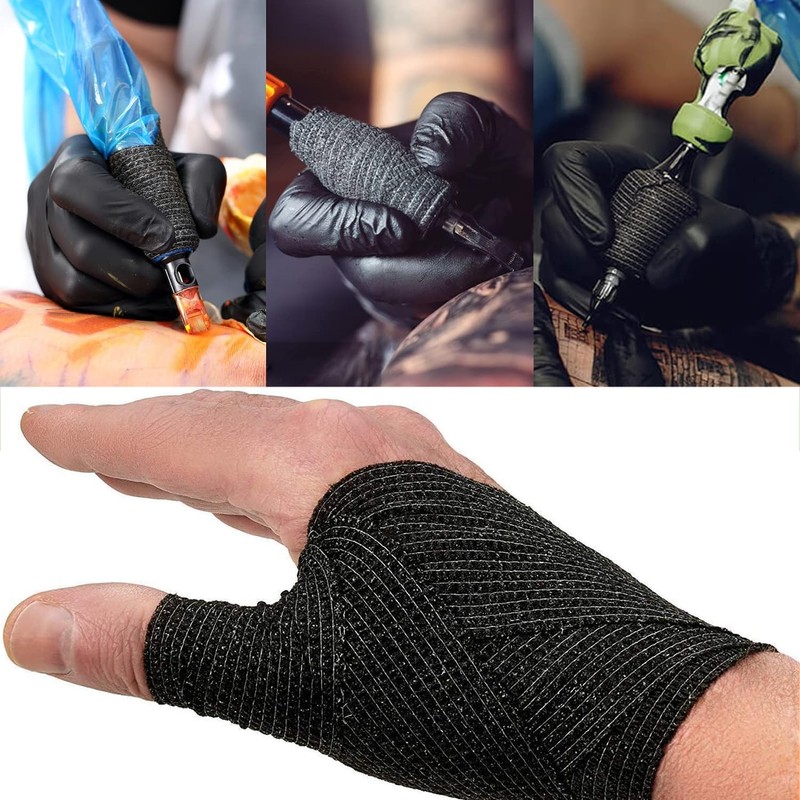Tattoo Sensi Wrap Grip Cover Self Bandage Rolls Sports Adherent