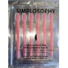 simplosophy Precision Micro Eyebrow Razor 12 Pcs Mini Head Portable